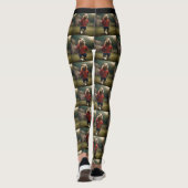 Doelpuntenmaker: de voetbalster Capybara Leggings (Achterkant)