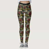 Doelpuntenmaker: de voetbalster Capybara Leggings (Voorkant)