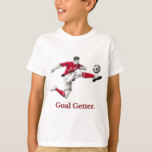 "Doelpuntenmaker" Inspirerende Voetbal T-Shirt