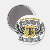 Doel's_Bunker_Goud_Logo Magneet (Voorkant / Achterkant)