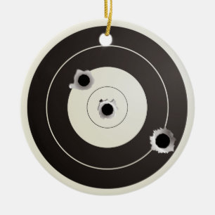 Doelschietend Keramisch Ornament