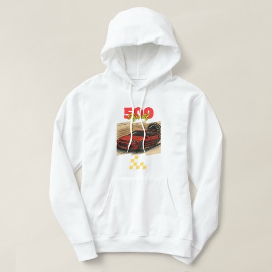 Doelstelling 500 hoodie (Design voorkant)