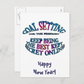 Doelstelling: Best Kept Secret Online Feestdagenkaart (Voorkant / Achterkant)