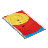 Doelstelling boogschieten notitieboek (Rechterzijde)