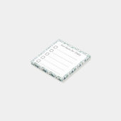 Doelstelling instellen checklist veegenzeer post-it® notes (Schuin)