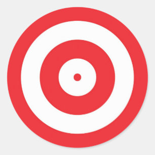 Doelstelling Ronde Sticker
