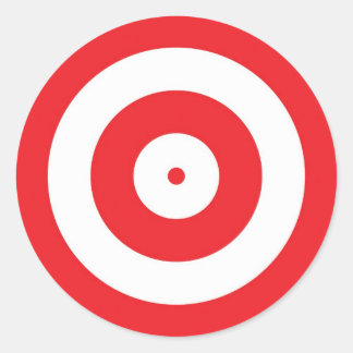 Doelstelling Ronde Sticker