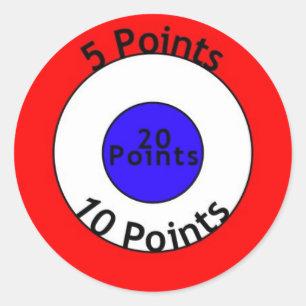 Doelstelling Ronde Sticker