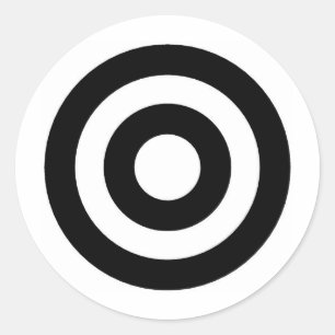 Doelstelling Ronde Sticker
