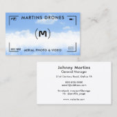 Doelstelling van camera's voor wolken visitekaartje (Voorkant / Achterkant)