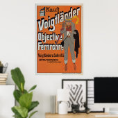 Doelstelling van de igtlander Fernrohre ~ Camera A Poster (Thuiskantoor)