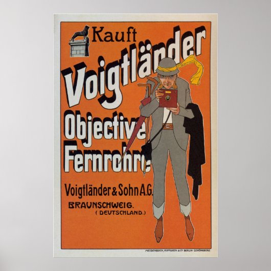 Doelstelling van de igtlander Fernrohre ~ Camera A Poster (Voorkant)