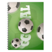 Doelstelling van het Football van voetbal - Laptop Notitieboek (Voorkant)