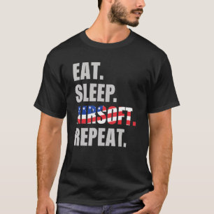 Doelstelling van het Pistool Airsoft Shooting Enth T-shirt