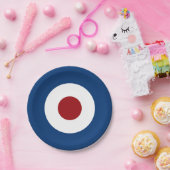 Doelstelling van modelarchitectuur papieren bordje (Feest)