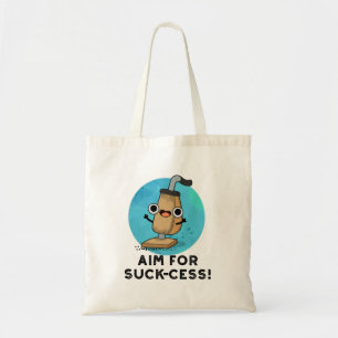 Doelstelling voor geldschottenpomp tote bag