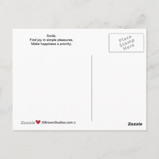 Doelstelling voor geluk_A_ Briefkaart (Achterkant)