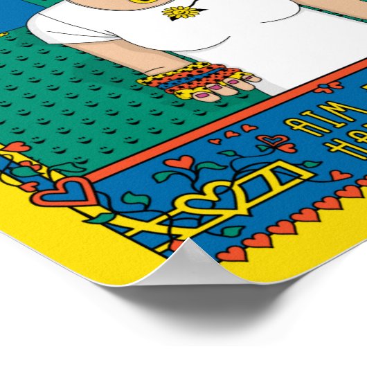 Doelstelling voor geluk_B_8x10 Poster (Hoek)