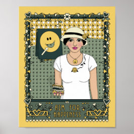 Doelstelling voor geluk_C_8x10 Poster