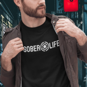 Doelstelling voor sober leven t-shirt