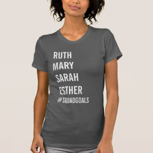 Doelstellingen bijbelplein t-shirt