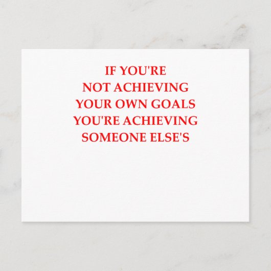 DOELSTELLINGEN BRIEFKAART (Voorkant)