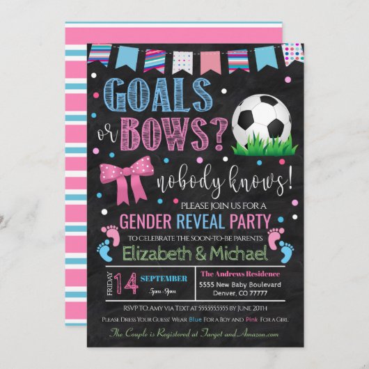 Doelstellingen en organen Genderbekendheid Uitnodi Kaart (Voorkant / Achterkant)