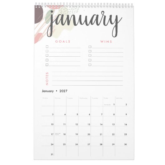 Doelstellingen en windenergie Abstract Kalender (Jan 2027)