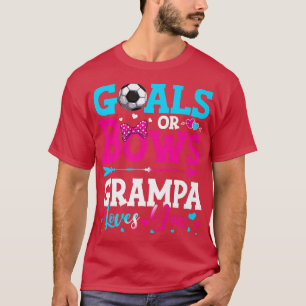 Doelstellingen of bogen Funny Grampa houdt van je  T-shirt