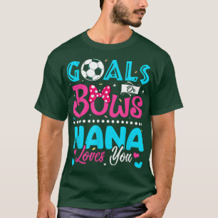 Doelstellingen of bogen Funny Nana houdt van je ge T-shirt