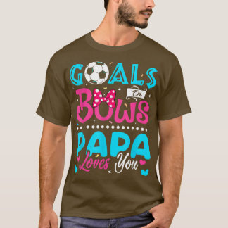 Doelstellingen of bogen Funny Papa houdt van je ge T-shirt