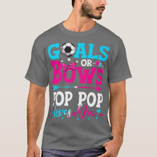 Doelstellingen of bogen Funny Pop Pop houdt van je T-shirt