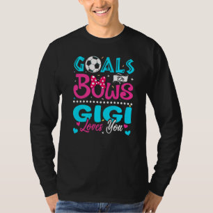 Doelstellingen of bogen Gigi houdt van je gender o T-shirt