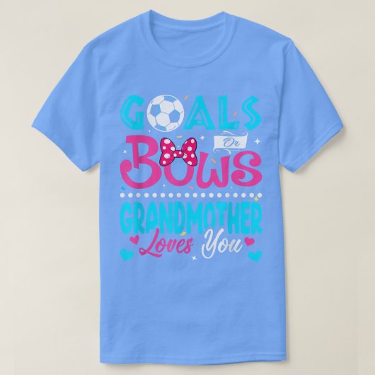 Doelstellingen of bogen Grappig grootmoeder houdt  T-shirt (Design voorkant)