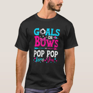 Doelstellingen of Pop Pop houdt van je gender onth T-shirt