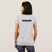 Doelstellingen op het bord t-shirt (Achterkant volledig)