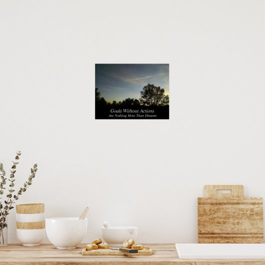 Doelstellingen poster (Keuken)