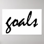 Doelstellingen Poster (Voorkant)