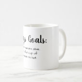 Doelstellingen van vandaag - Mok van mama (Voorkant rechts)