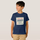 Doelstellingen voor 2022: Survive, Vergeet 2021 T-shirt (Voorkant volledig)