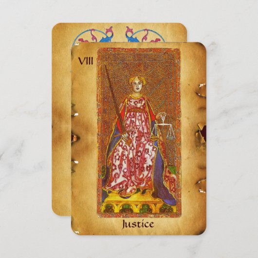 DOELSTELLINGEN VOOR ANTIEK VERLENGING 8 / JUSTITIE AANKONDIGING (Voorkant / Achterkant)