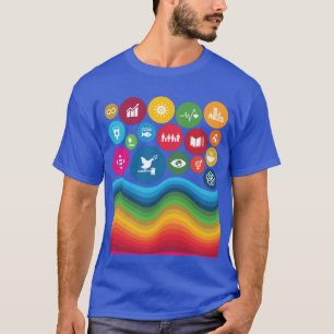 Doelstellingen voor duurzame ontwikkeling SDG's We T-shirt