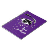 Doelstellingen voor ogen en sterren notitieboek (Linkerzijde)