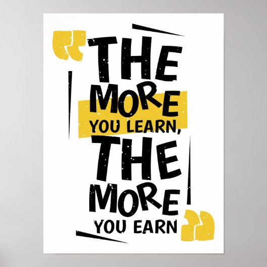 Doelstellingen voor succes ondernemer Dreams Motiv Poster (Voorkant)