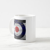 Doelsymbool voor noodmodus koffiemok (Voorkant links)