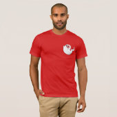 Doelteamlid Funny Ghost T-shirt (Voorkant volledig)