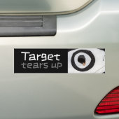 doeltranen omhoog bumpersticker (Op auto)
