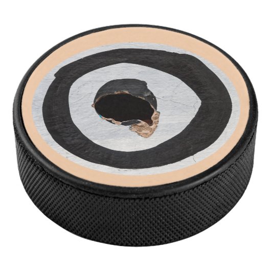 doeltranen omhoog hockey puck (3/4)