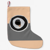 doeltranen omhoog kleine kerstsok (Voorkant)