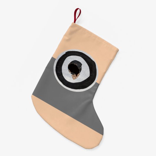 doeltranen omhoog kleine kerstsok (Voorkant (Hangend))